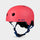 Plain Helmet for Bikes and Scooters: Matt Red