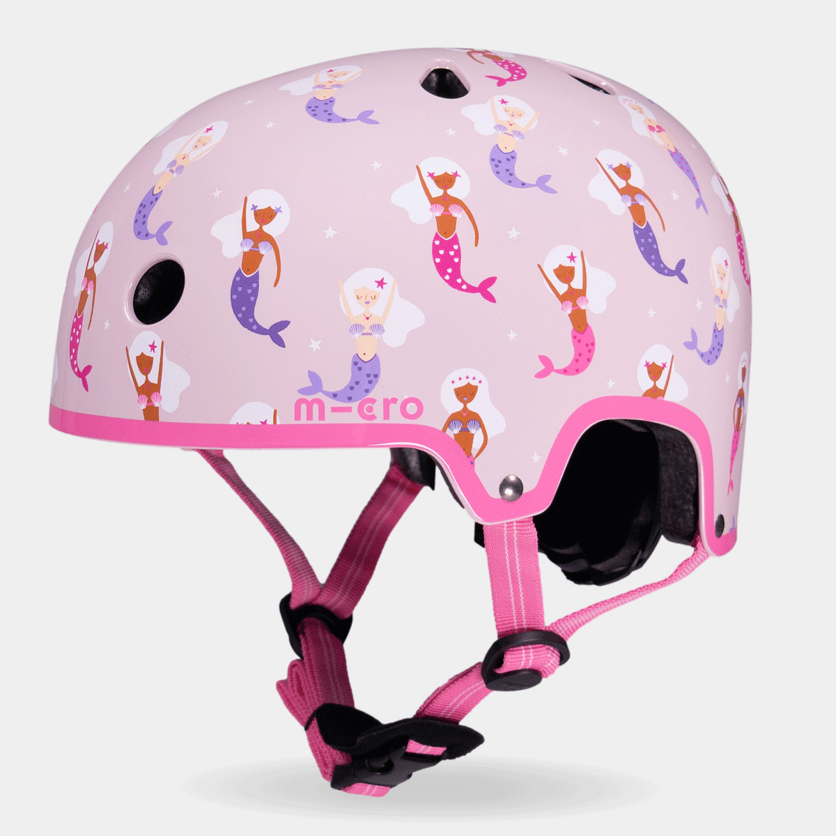 Printed Helmets for Bikes and Scooters: Mermaid