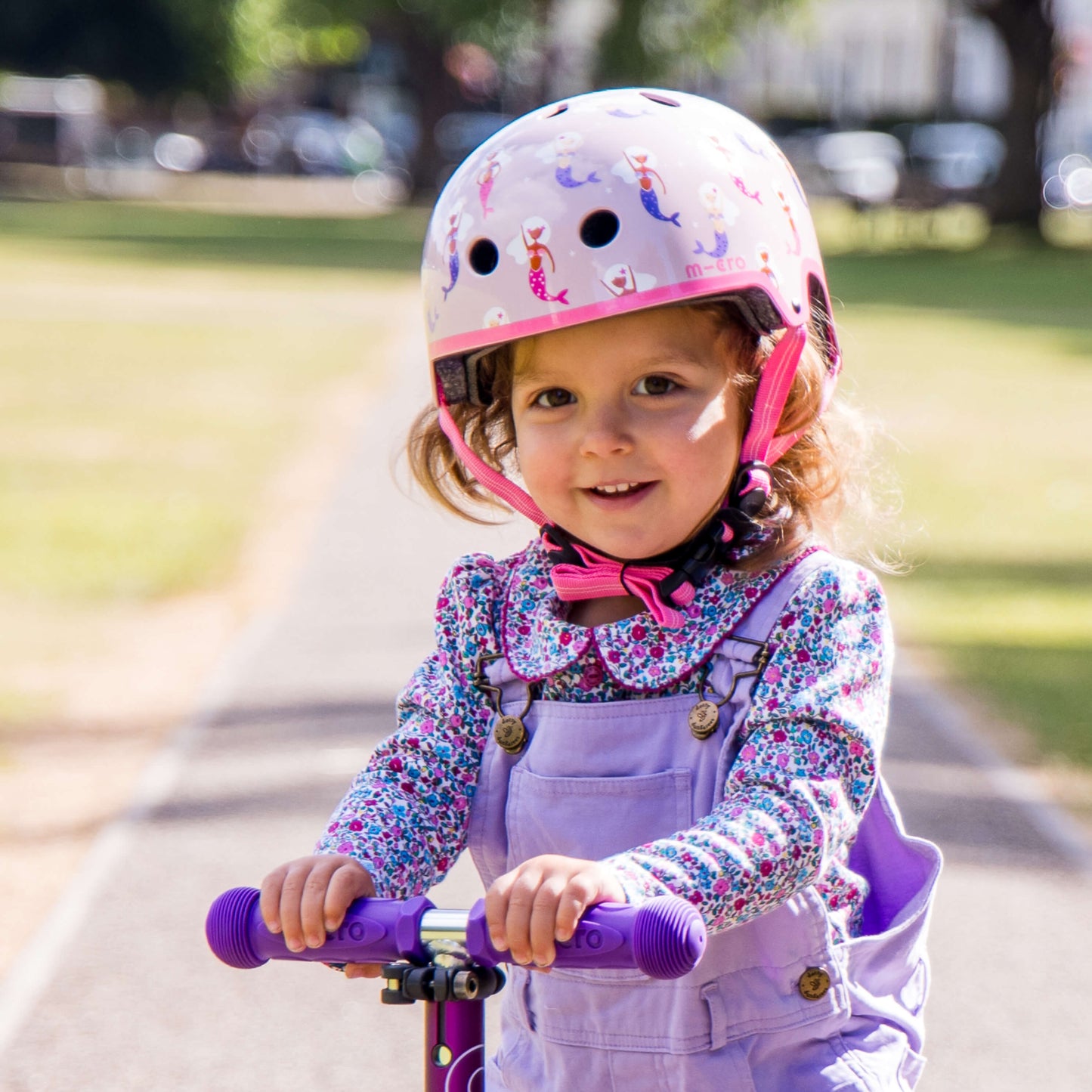 Printed Helmets for Bikes and Scooters: Mermaid