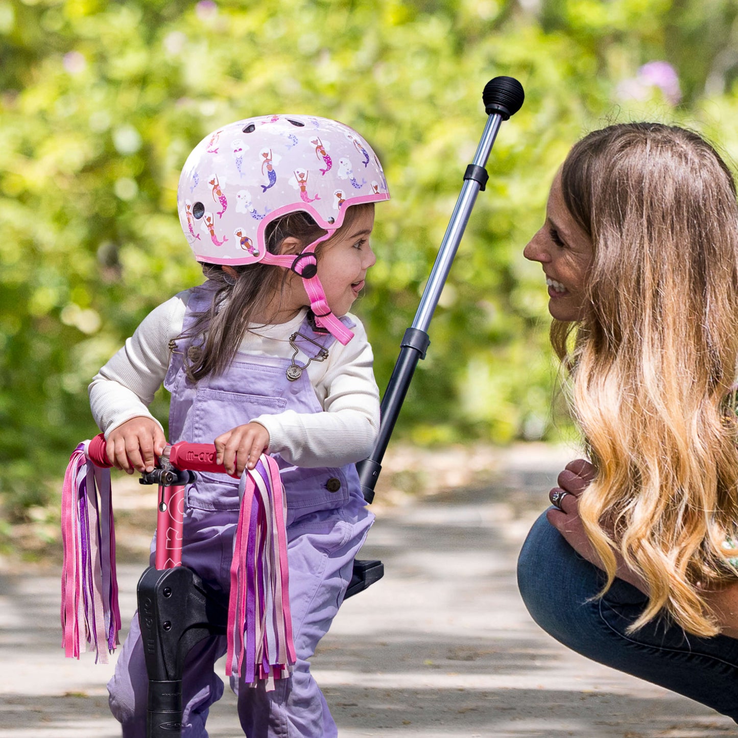 Printed Helmets for Bikes and Scooters: Mermaid