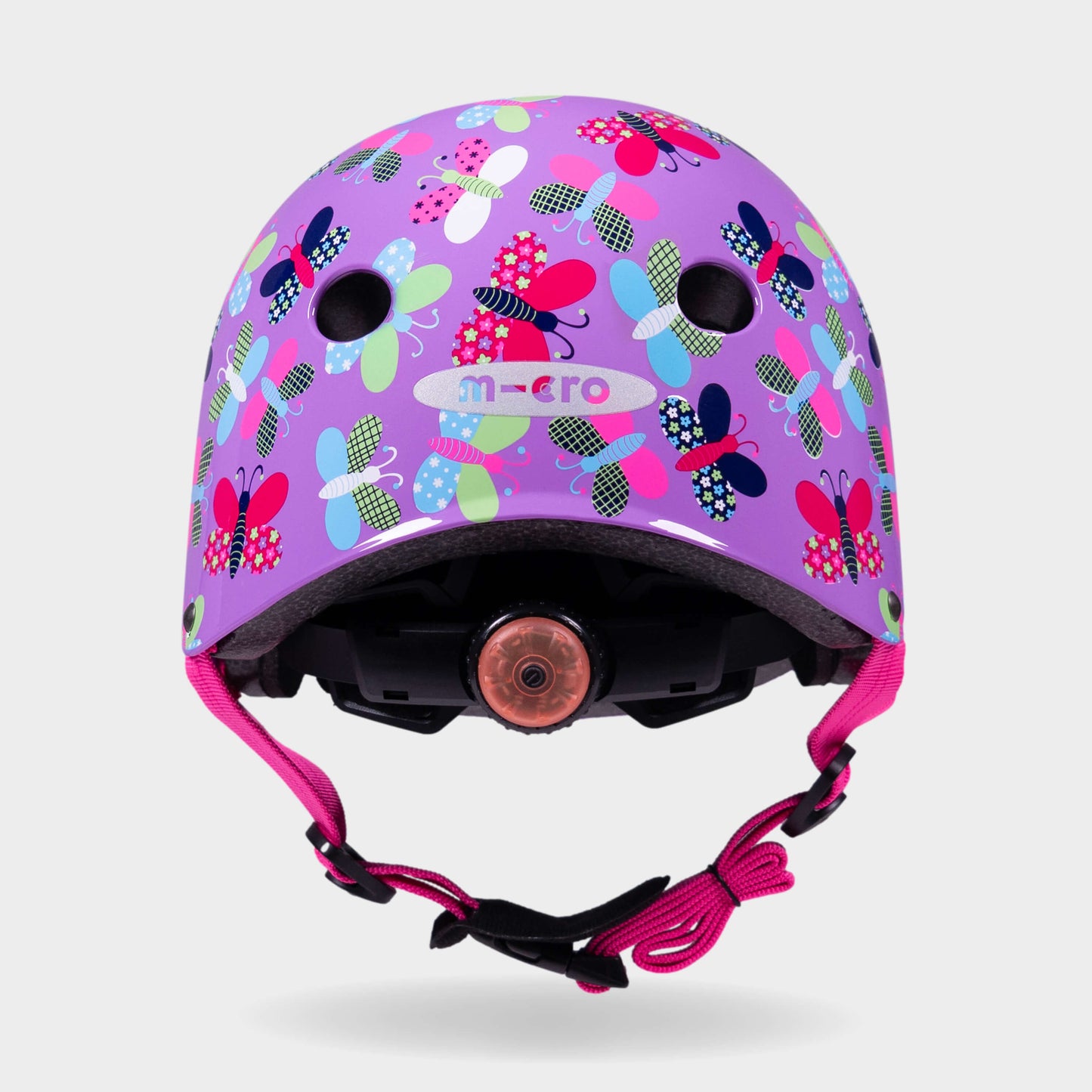 Printed Helmets for Bikes and Scooters: Butterfly Print