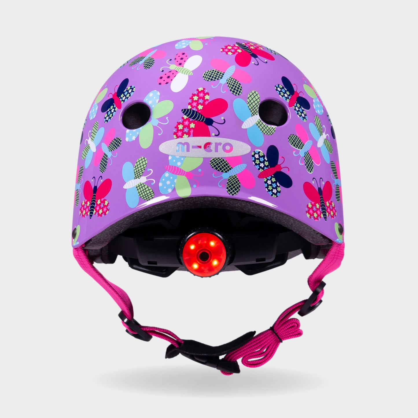 Printed Helmets for Bikes and Scooters: Butterfly Print