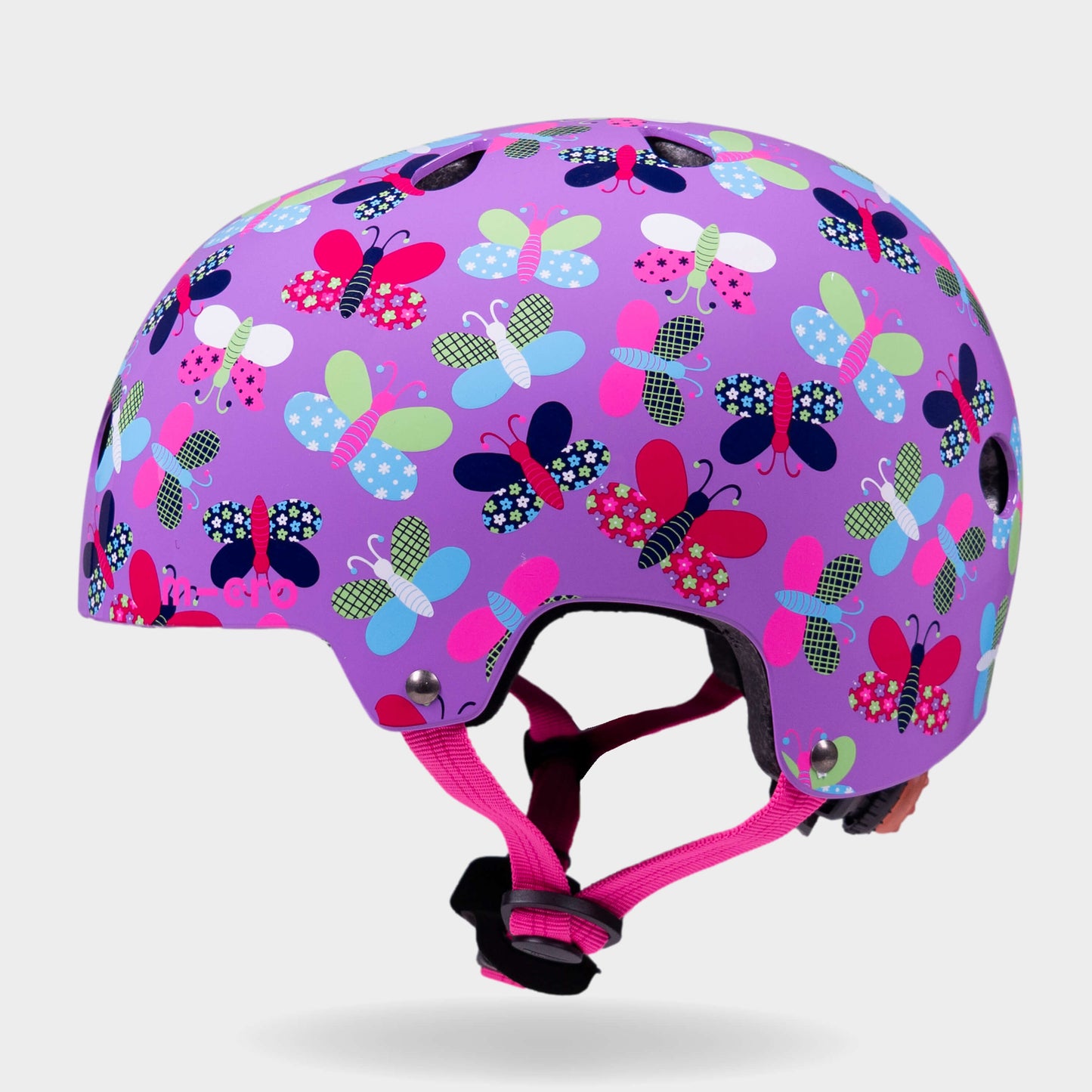 Printed Helmets for Bikes and Scooters: Butterfly Print