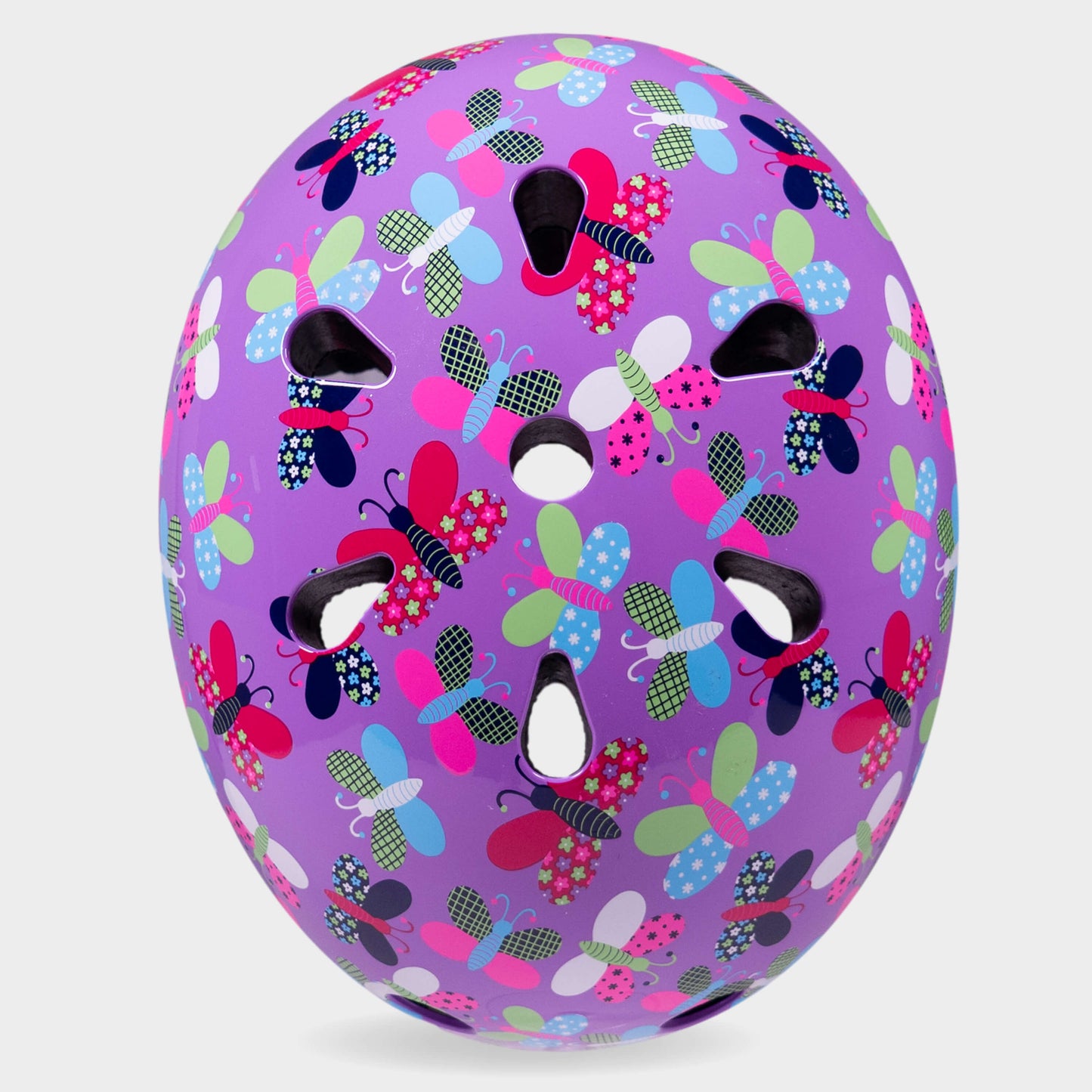 Printed Helmets for Bikes and Scooters: Butterfly Print