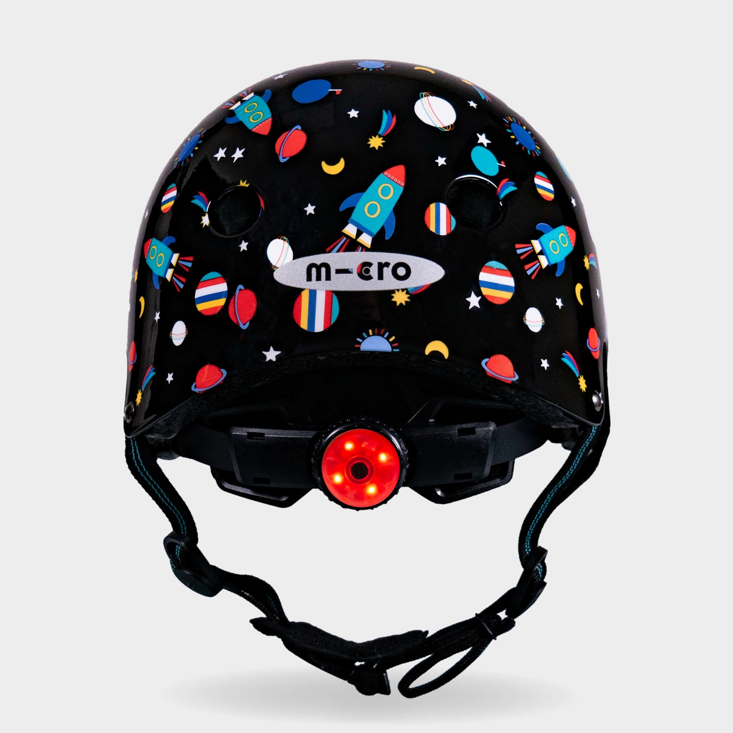 Printed Helmets for Bikes and Scooters: Space Print