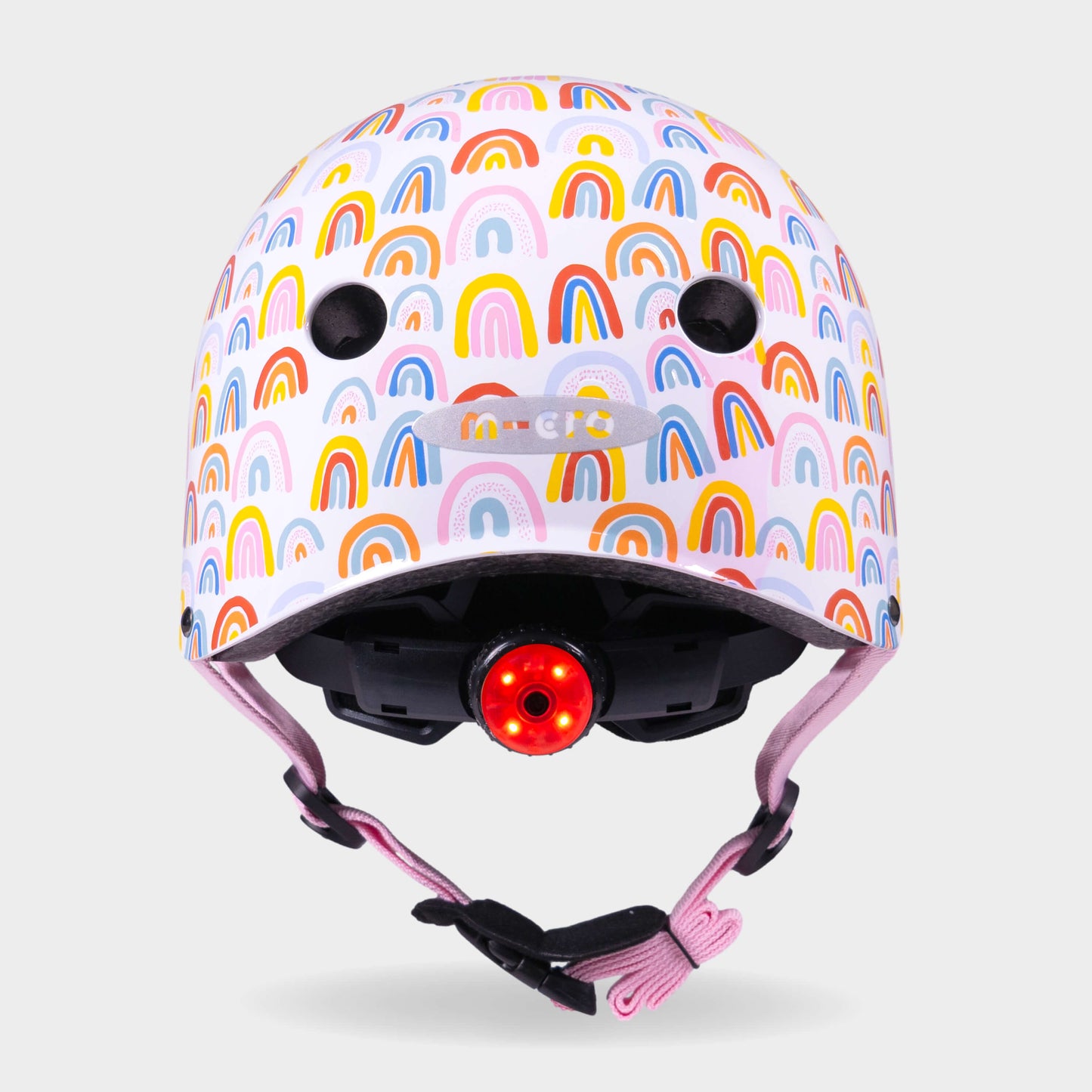 Printed Helmet For Bikes and Scooters: Rainbow