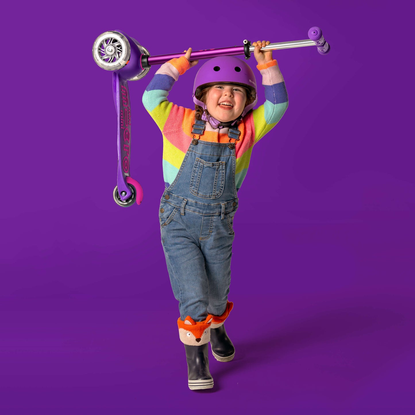 Mini Micro Deluxe LED: Pink/Purple