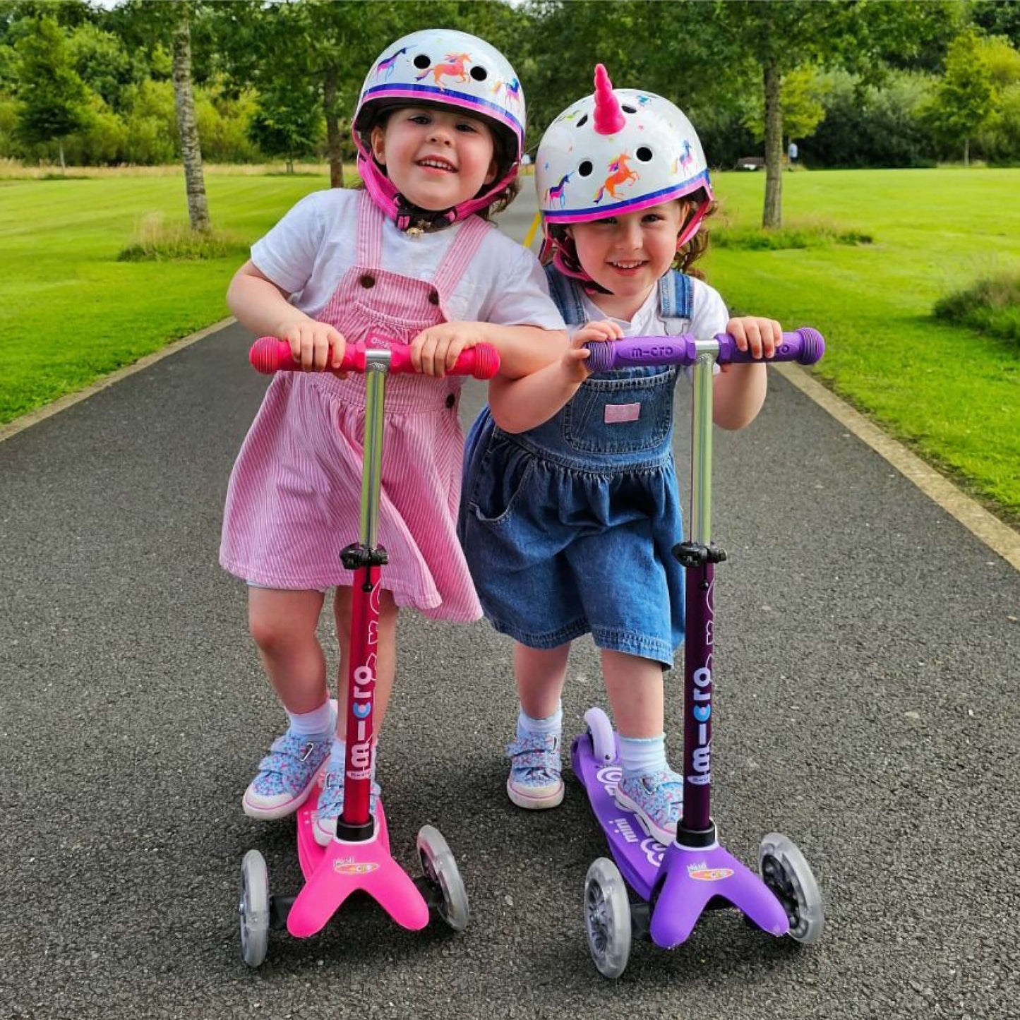 Mini Micro Deluxe LED: Pink/Purple