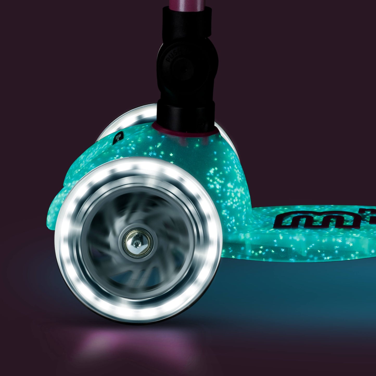 Mini Micro Foldable Orion LED Scooter: Pink
