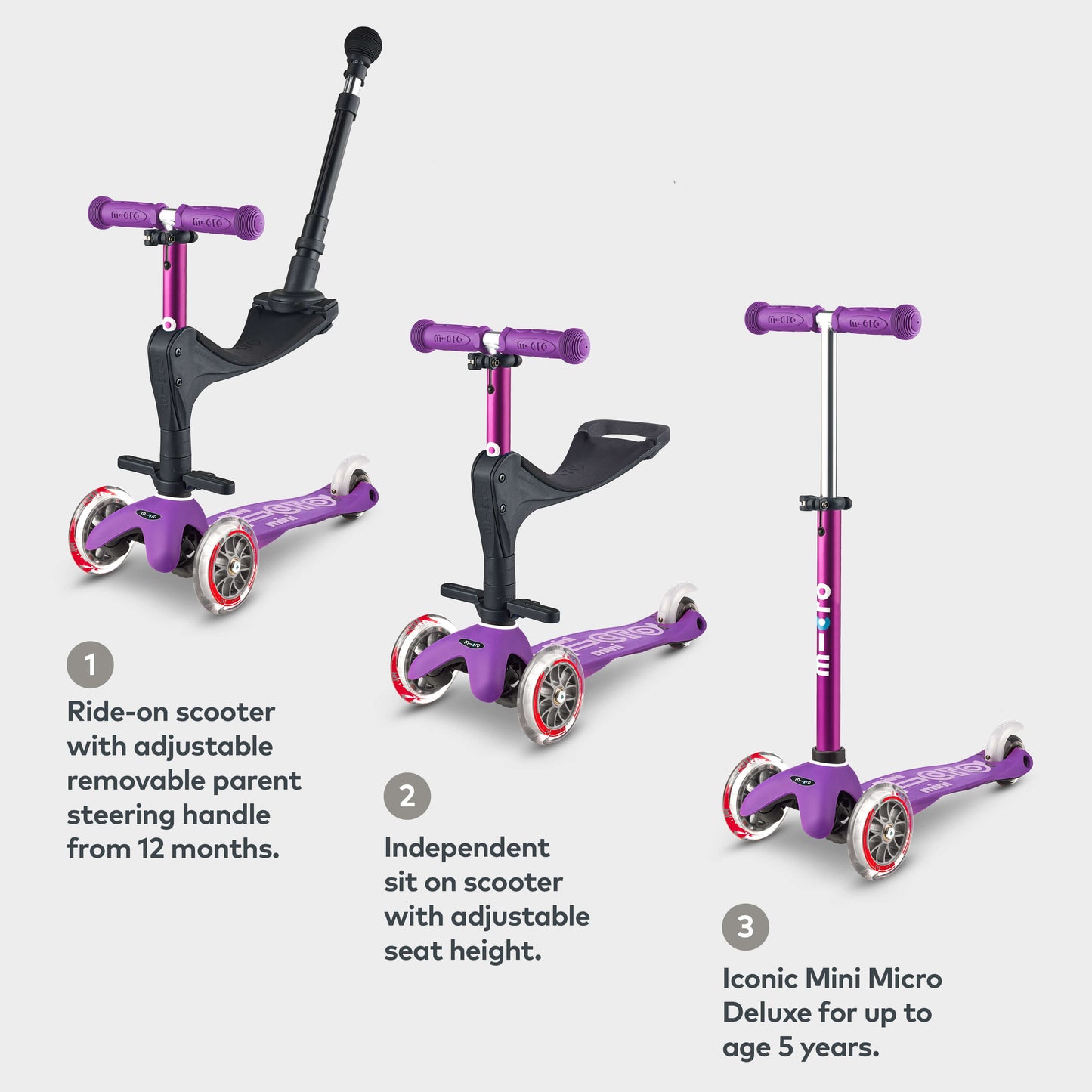 Mini Micro 3in1: Purple