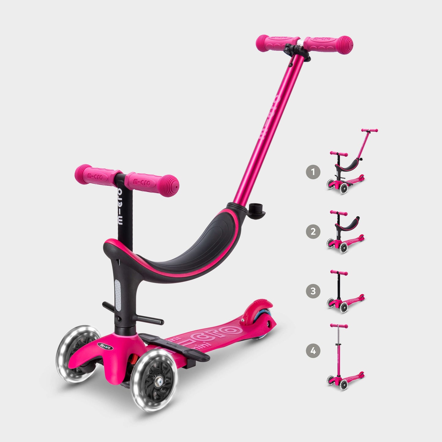 Mini Micro 4in1: Pink