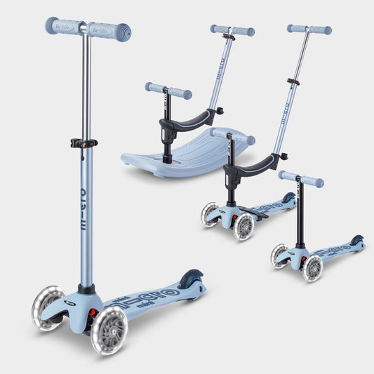 Mini Micro 4in1 with indoor rocker: Soft Blue