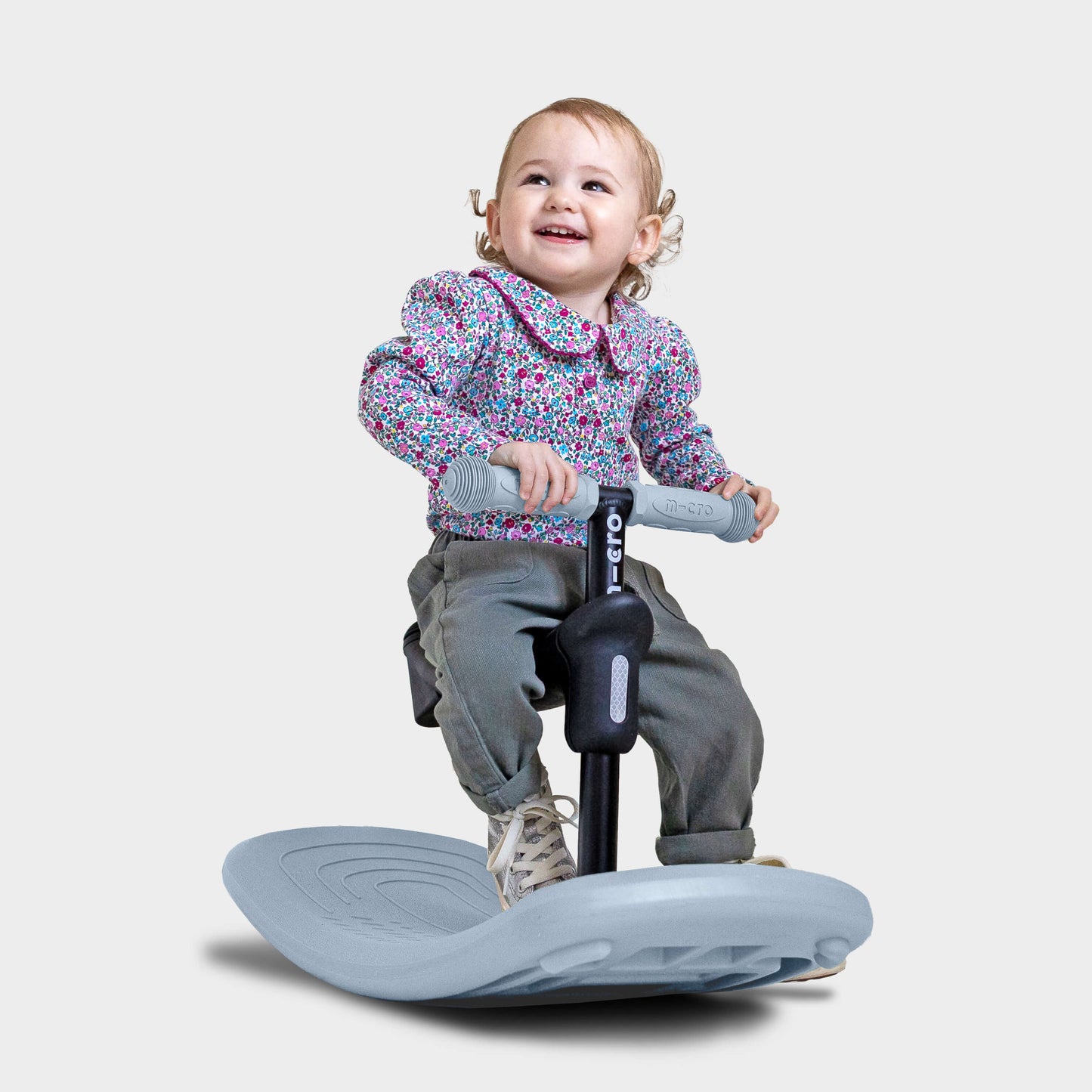 Mini Micro 6in1 Rock & Go Scooter: Soft Blue