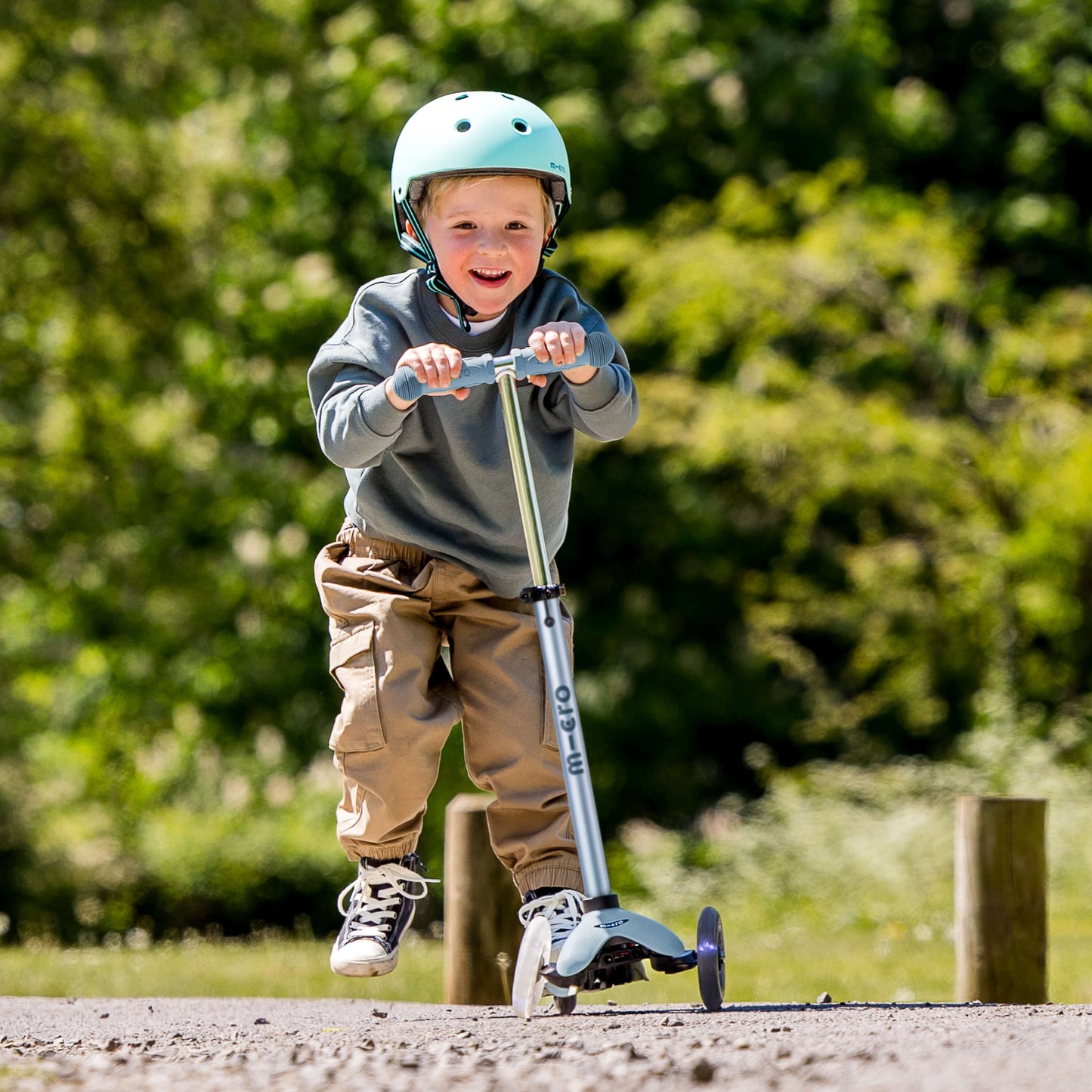 Mini Micro 4in1 with indoor rocker: Soft Blue
