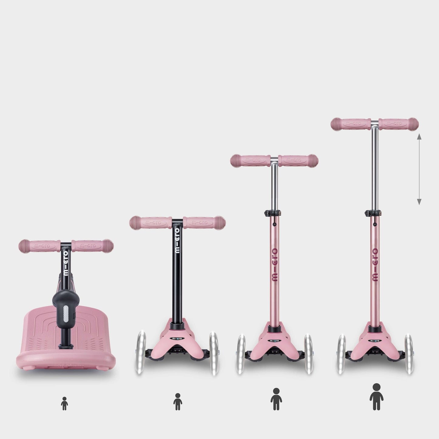 Mini Micro 6in1 Rock & Go Scooter