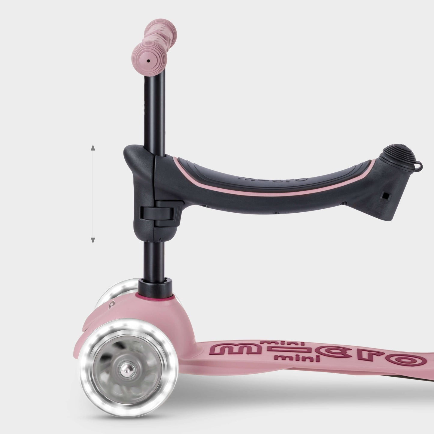 Mini Micro 4in1 with indoor rocker: Rose Pink