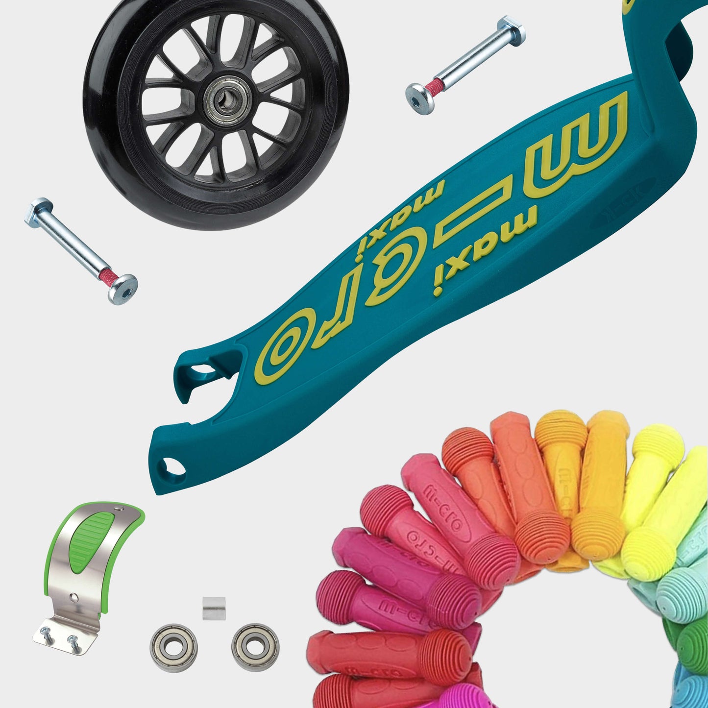 Maxi Micro Foldable LED: Petrol Green