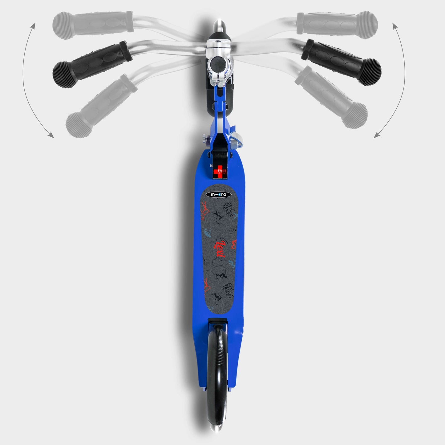 Customisable Light up Large Wheels: Blue