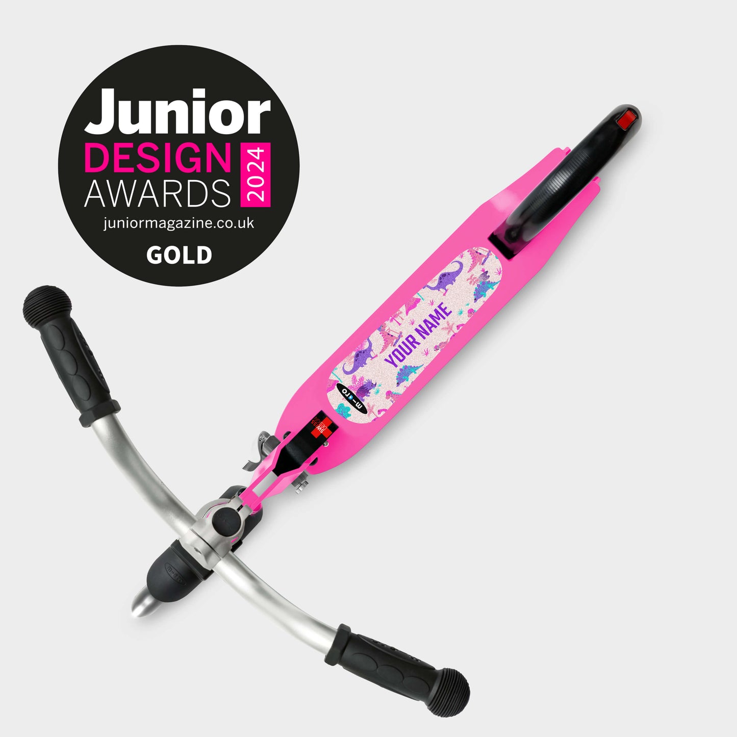 Customisable Light up Large Wheels: Pink