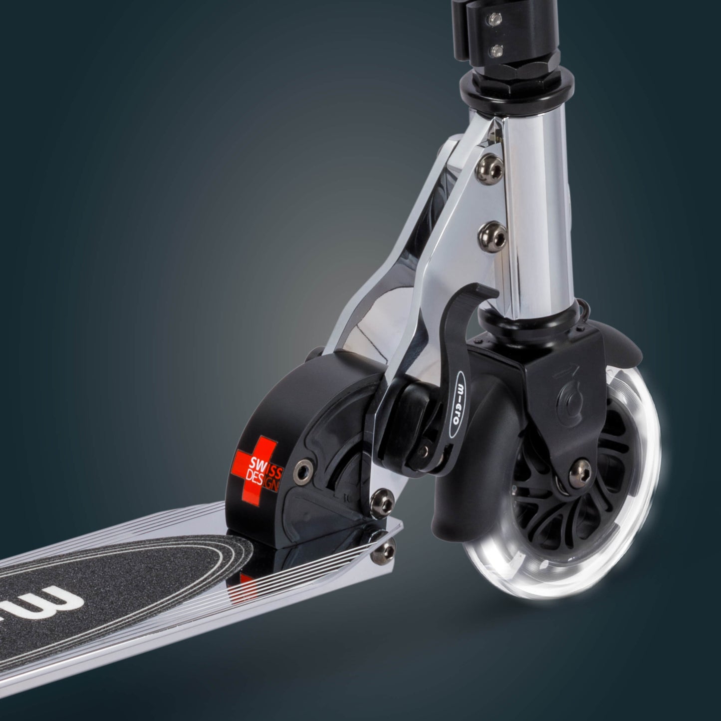 Micro Sprite LED Chrome: Silver Chrome