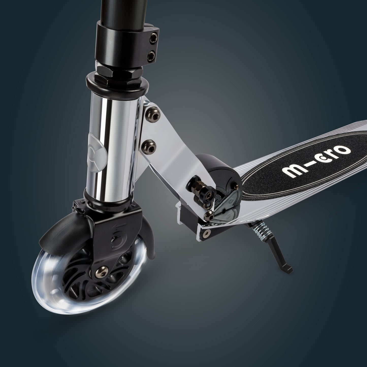 Micro Sprite LED Chrome: Silver Chrome