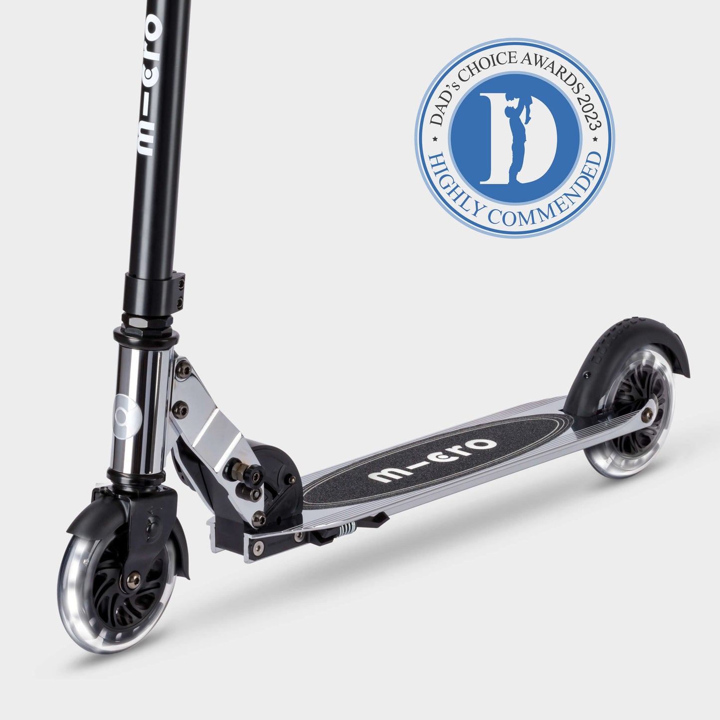 Micro Sprite LED Chrome: Silver Chrome