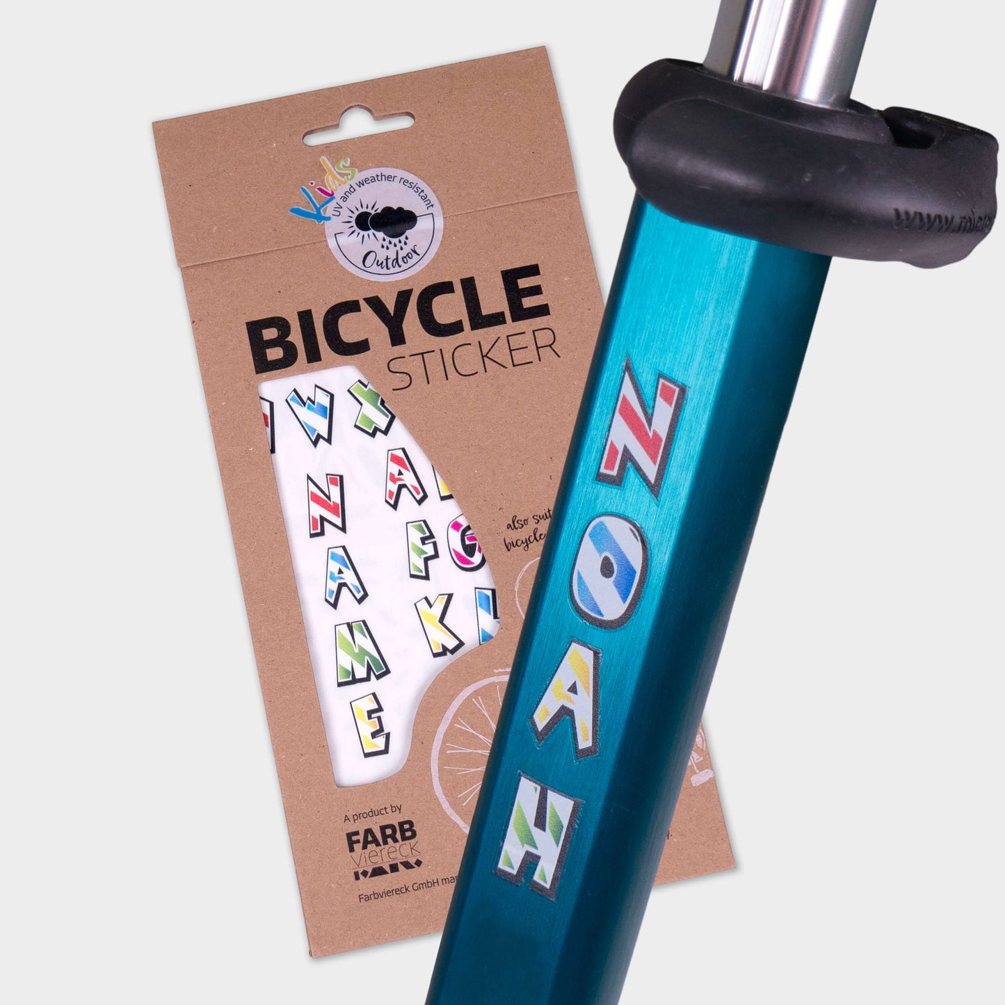 Scooter, Bike and Accessory Stickers Pack of 34 Stickers: Unicorn