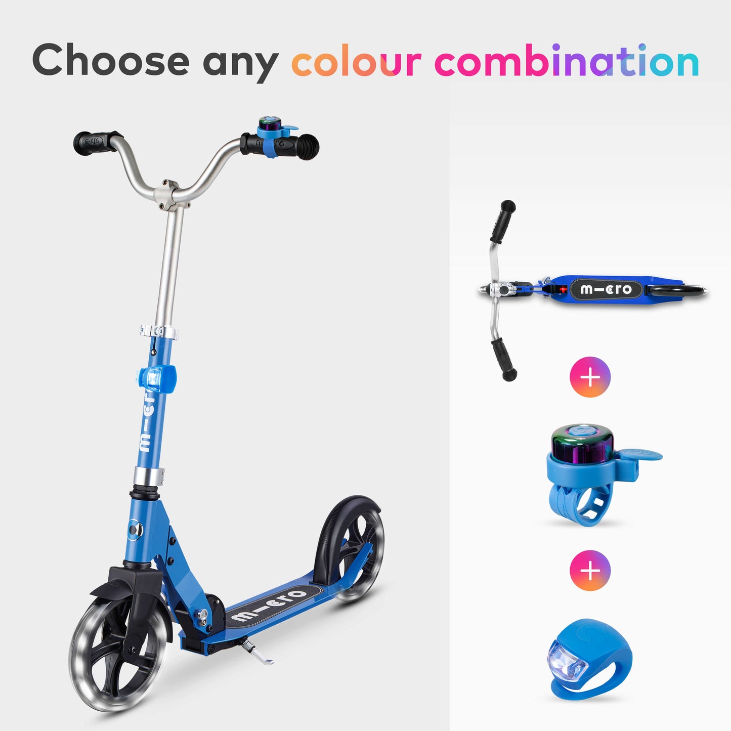 Micro Cruiser LED, Bell and Light Set