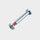 Front Bolt & Axle: Right