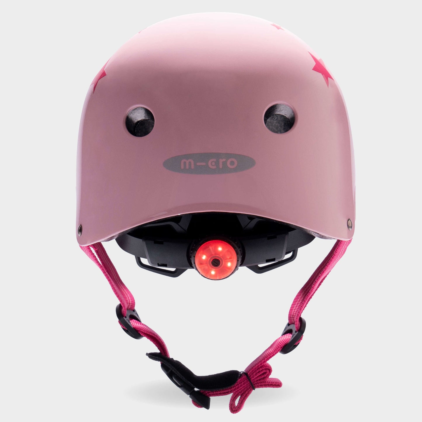 Helmet, Pull & Carry, Bell: Pink Star