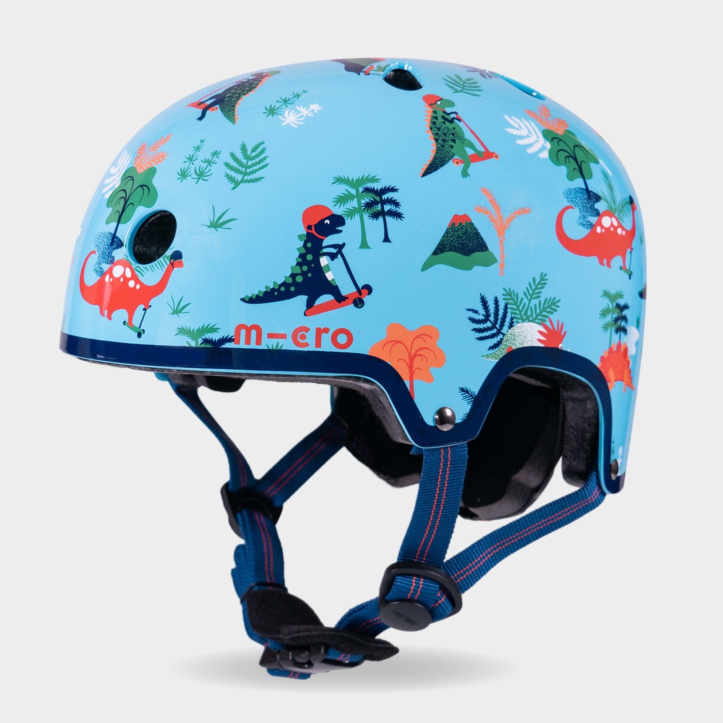 Helmet, Patterned Bell and Light: Dino