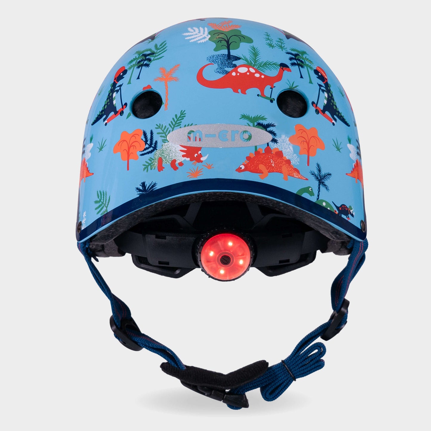 Helmet, Patterned Bell and Light: Dino