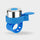Scooter & Bike Bell Plain Bell: Blue