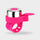 Scooter & Bike Bell Plain Bell: Pink