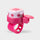 Scooter & Bike Bell Pattern Bell: Pink Star
