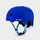 Plain Helmet For Bikes and Scooters: Glossy Blue