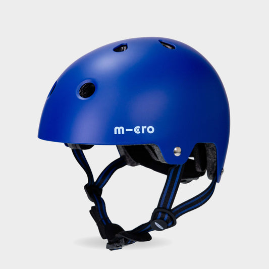 Plain Eco Helmet For Bikes and Scooters: Blue