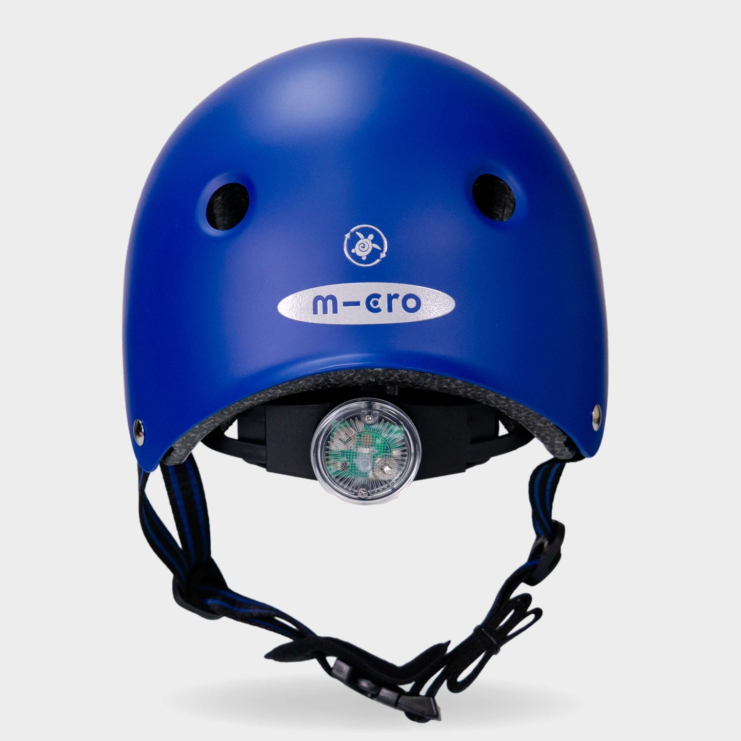 Plain Eco Helmet For Bikes and Scooters: Blue