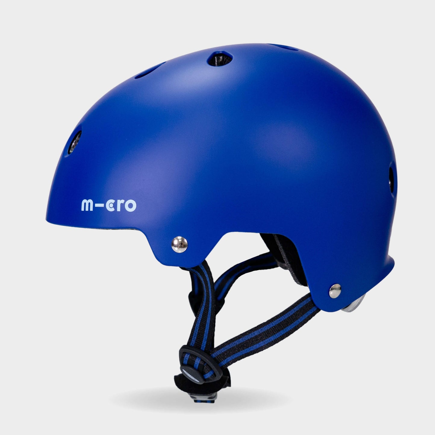 Plain Eco Helmet For Bikes and Scooters: Blue