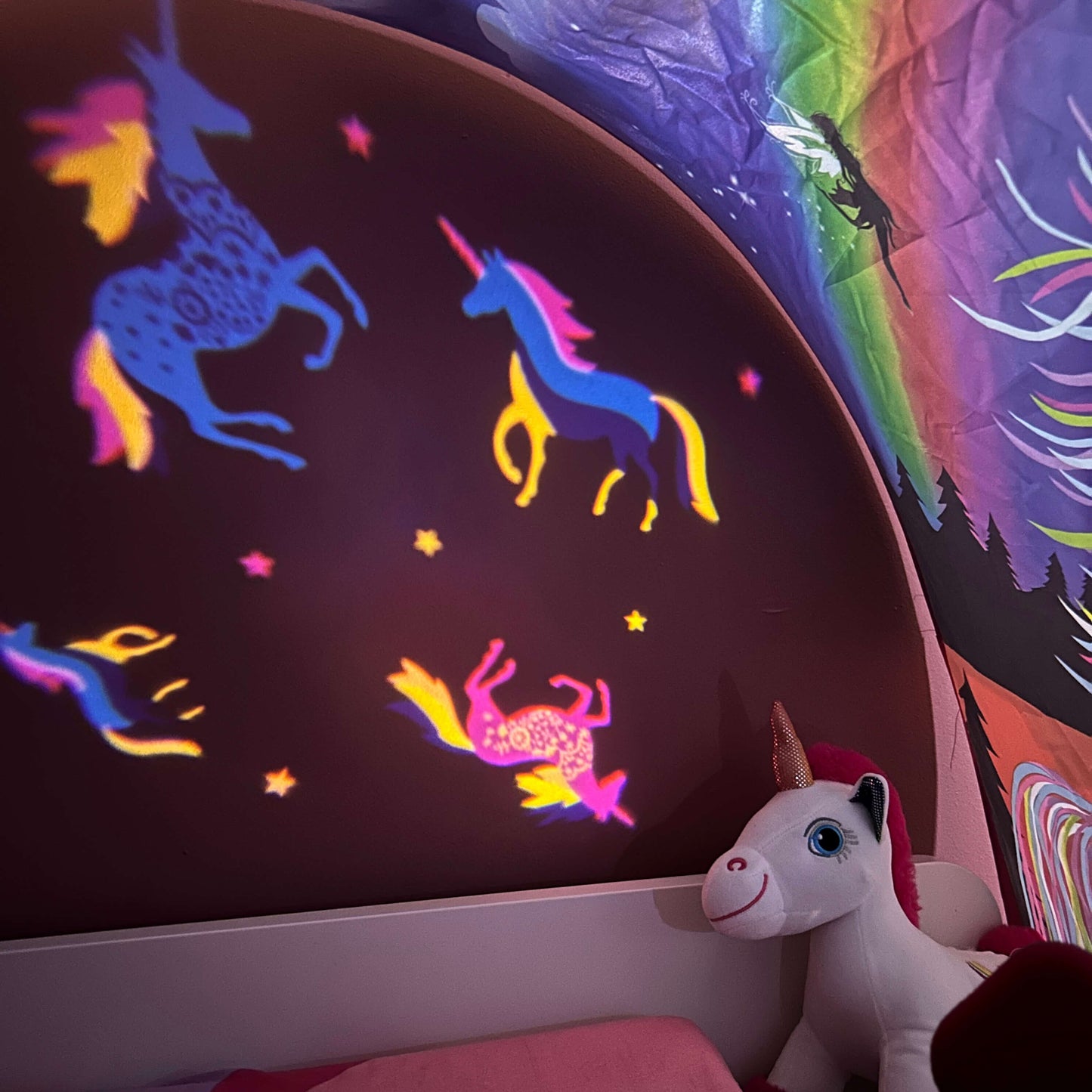 2in1 Projector Light: Unicorn