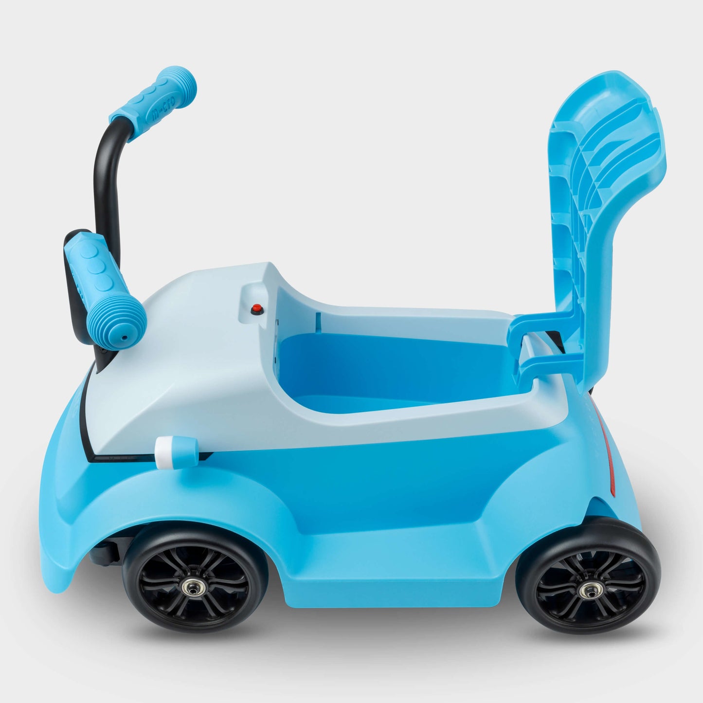 Mini Microlino Ride-On Car-: Blue