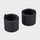 Mini Micro 3in1 Upper Lower Piece for Seat: Black