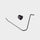 Height Adjustment button: Black