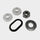 Micro Kickboard Mounting Screws /  Washer: Silver