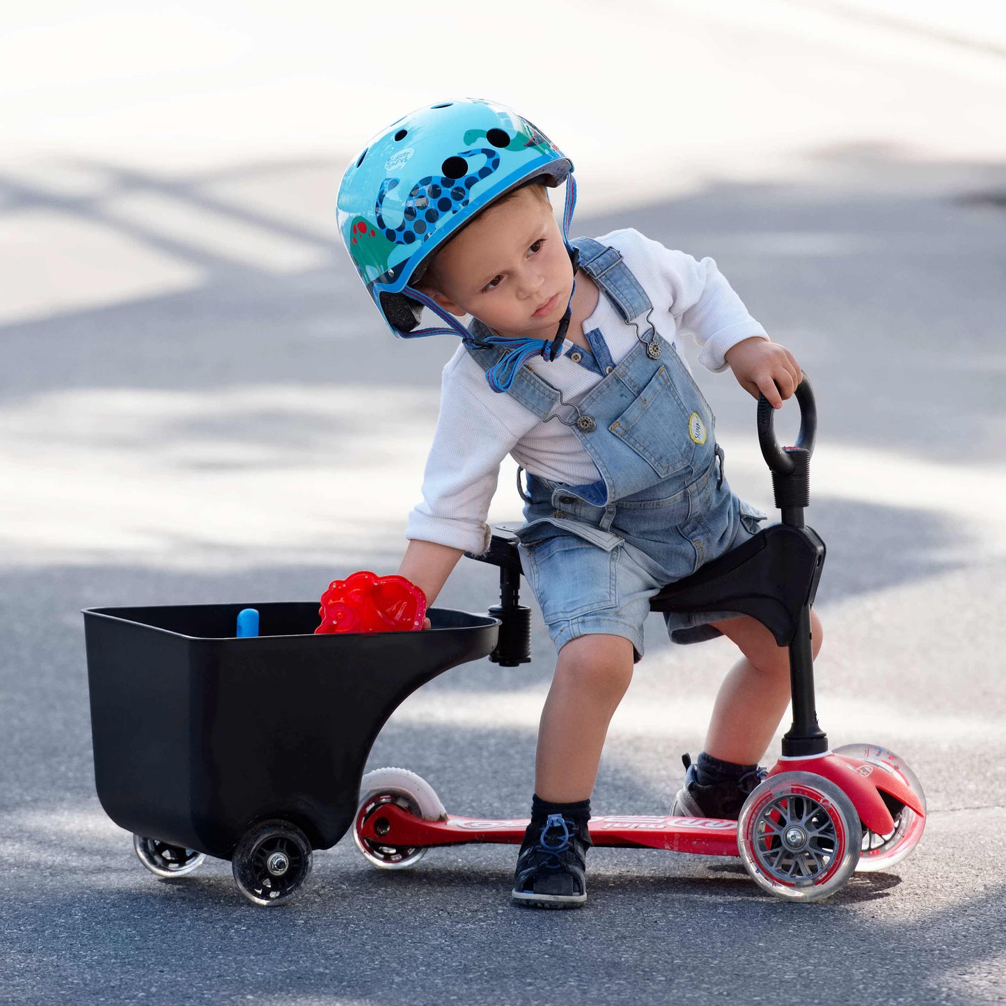 Mini Micro 3in1, Mini 2 Go or Micro Balance Bike Trailer: Black