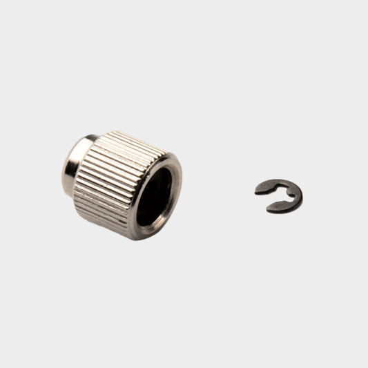 2 piece nut locking clip: Silver