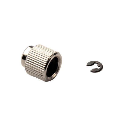 2 piece nut locking clip: Silver