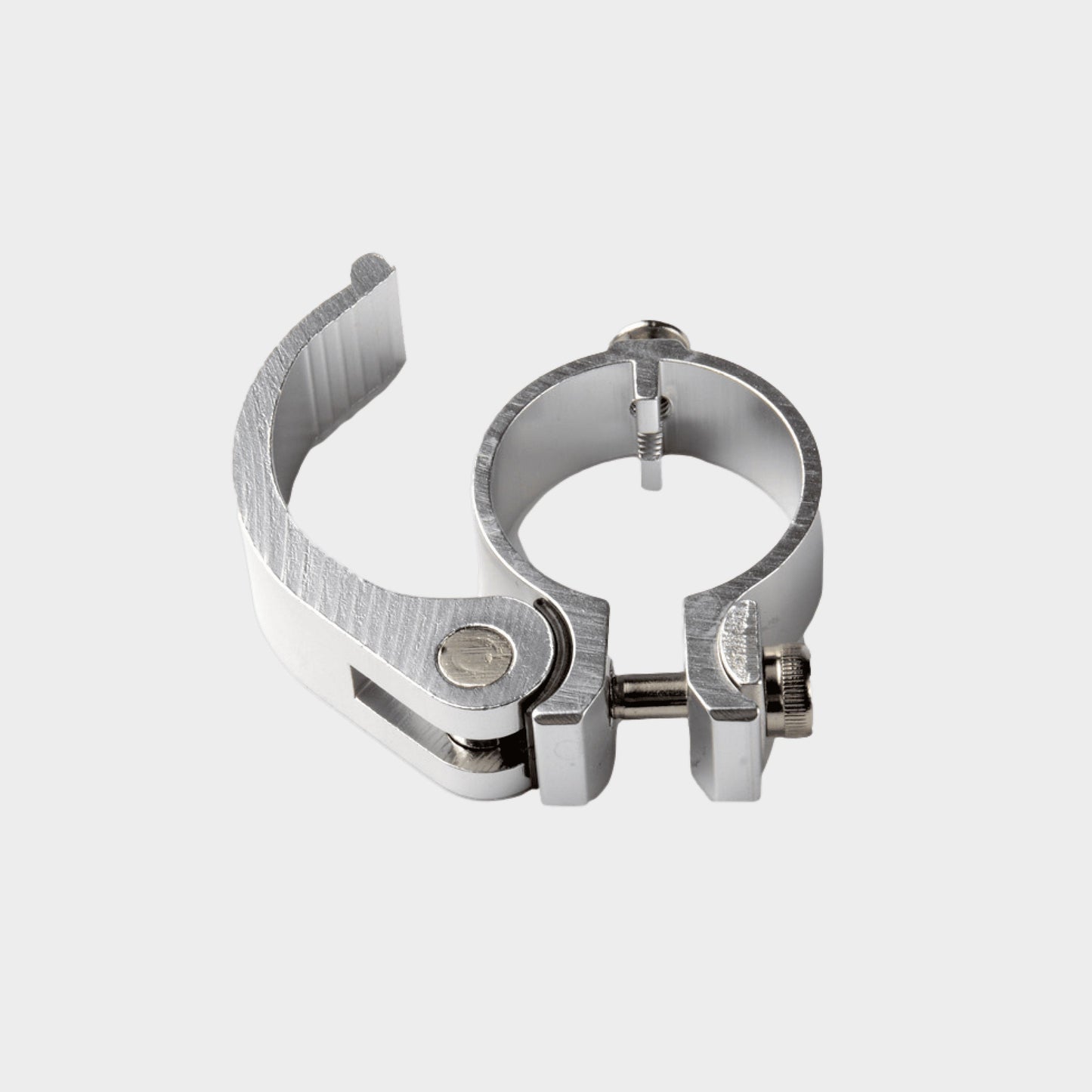 Quick acting collar clamp: Silver