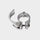 Quick acting collar clamp: Silver