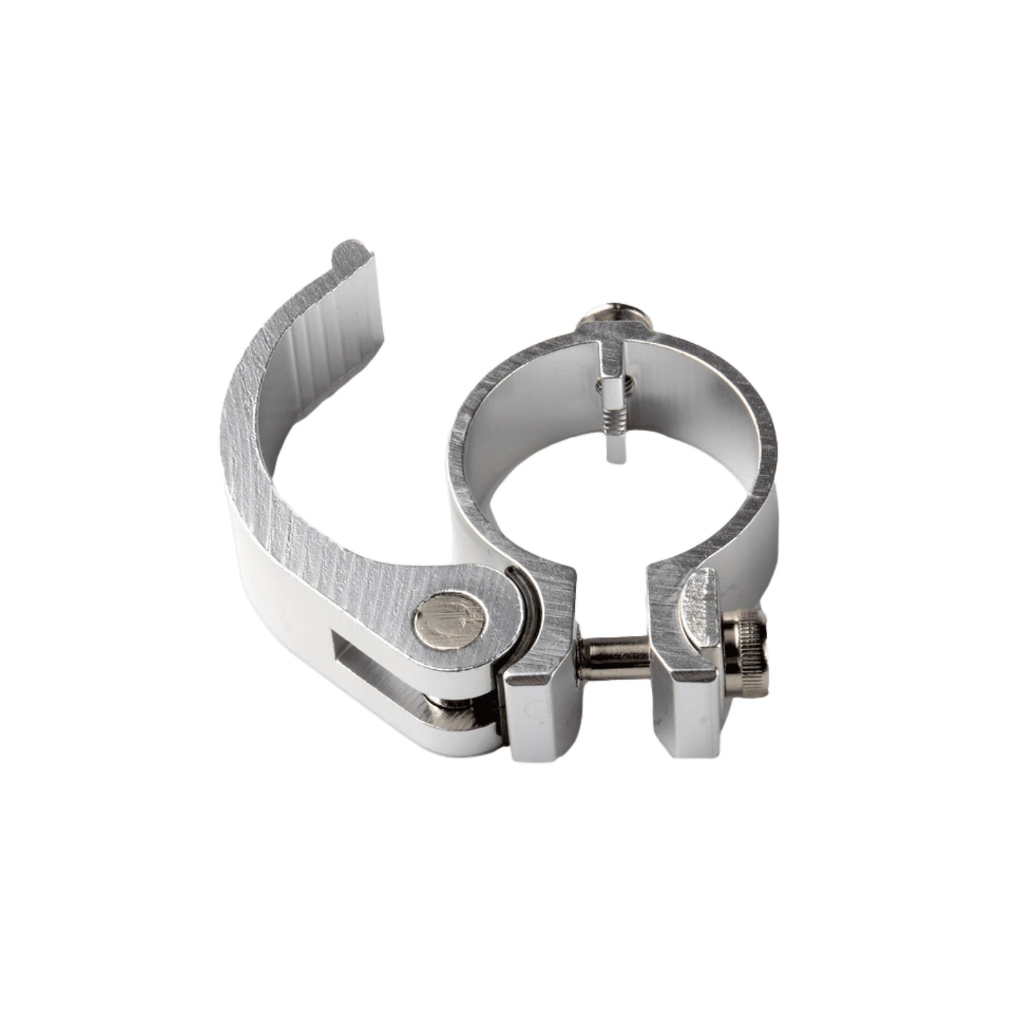 Quick acting collar clamp: Silver